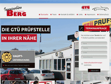 Tablet Screenshot of ib-berg.de